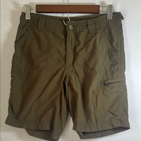 Columbia Shorts Titanium Sportswear Brown Cargo Weatherproof Outdoors Size 4 - Picture 1 of 8